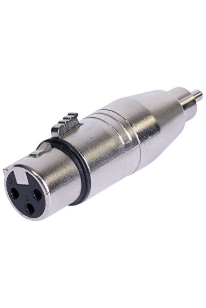 BST Adaptor metalic XLR mamă la RCA tată