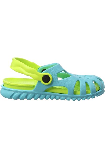 BECO children's sandals, blue/green, size 24
