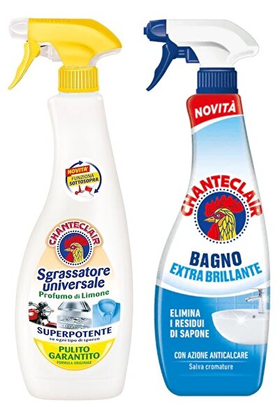 chante clair Set 2 Chanteclair Mixt: 1x universal Lamaie , 600 ml, 1x anticalcar extra stralucire , baie, 625 ml