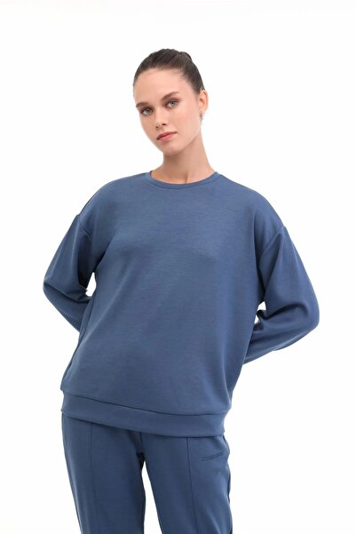 lumberjack WB 16ALICE-C CK97 5PR Hanorac albastru pentru femei - 102025800