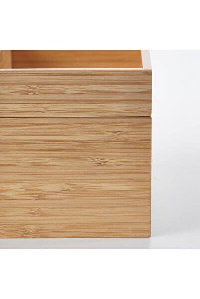 IKEA DRAGAN 4-piece bathroom set, bamboo