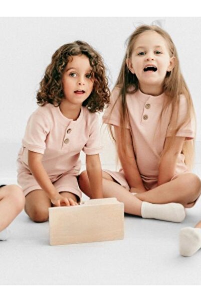 dura kidz بيجاما اطفال للأولاد والبنات لون وردي قطعتين لمسة فاخرة من القطن ال...