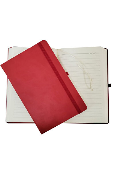 KTT Red Color Thermo Leather Notebook Stylishly Designed Functional Product