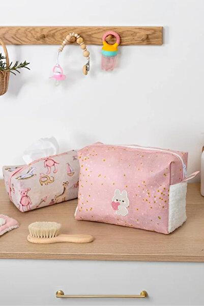 A&A Baby 2 li set Çanta içi Düzenleyici Pembe Renk