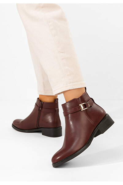 B T Shoes Ghete dama Paloria grena