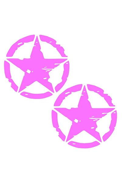 Oracal Set doua Stickere decorative, Auto, Tuning, star, PVC autocolant, 30cm...