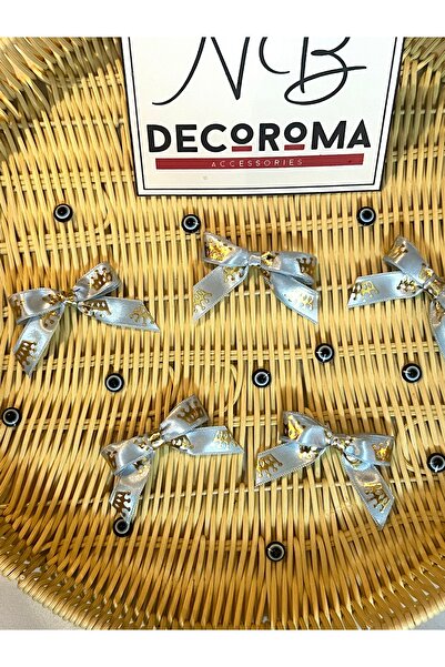 Nb Decoroma 20 Pieces Girl - Boy Newborn Baby Gift Bow |   Baby Shower |   Welcome Baby Ornaments |