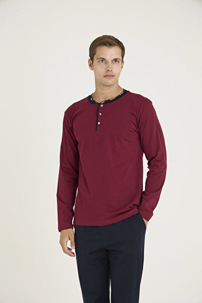 Kocabey 9245 Men's Midi Collar Pajama Set