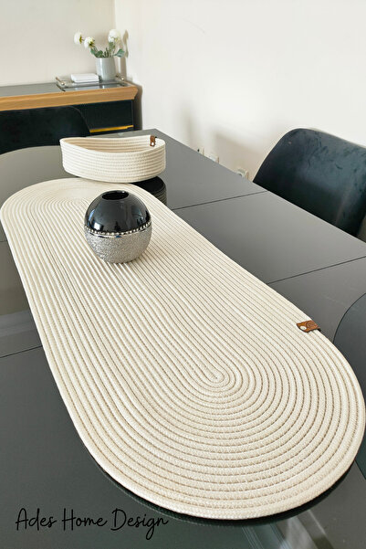 ADES HOME DESİGN Jüt, Sepetli Runner ,Amerikan Servisi ,Supla ,Masa Örtüsü,Se...