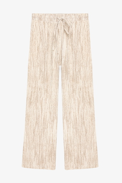 Quzu Beli Lastikli Pantolon