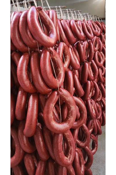 Hasirdukkanii Traditional Opium Sausage Special Blend Spicy 5 kg Vacuum-Packed