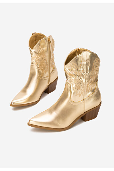 B T Shoes Kerry gold ladies' shoes