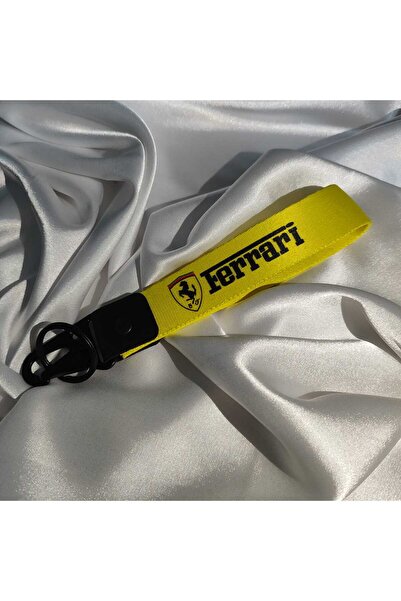 CEBECİOTO Breloc din pânză de 19 cm, de culoare galbenă, accesoriu auto-moto ...