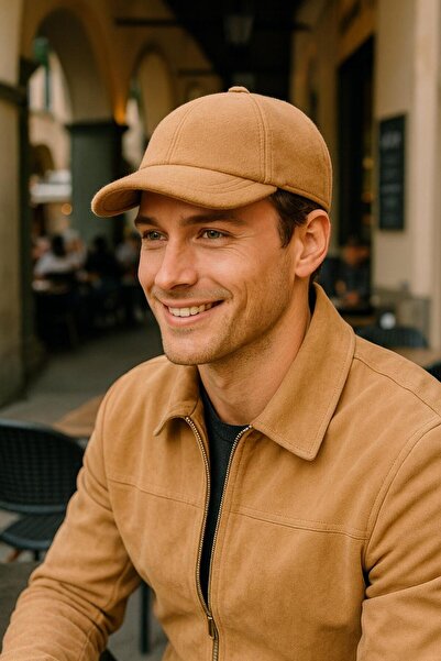 FELLMENS قبعة رجالية من صوف الكشمير من كاميل