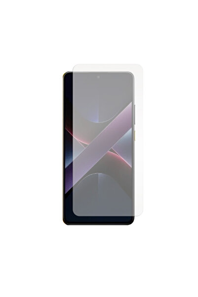 TechnoZone Xiaomi Poco X7 PRO Uyumlu Kırılmaz Ekran Koruyucu Temperli Cam
