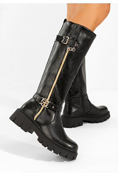 B T Shoes Чизме дама Довира негре