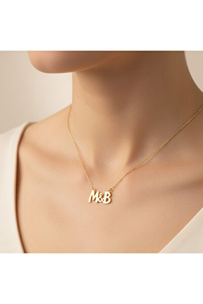 TabiTela 14 ayar altın kolye ucu M&B GM9837 0.5 gr