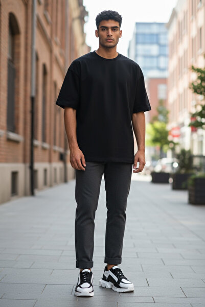 dehaine Men's sneakers, White-DG LM052