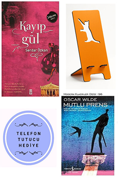 TÜRKİYE İŞ BANKASI KÜLTÜR YAYINLARI Kayıp Gül - Serdar Özkan + Mutlu Prens + ...