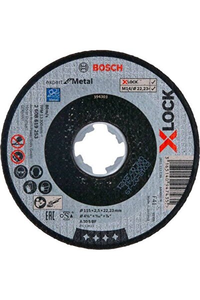 Bosch Disc X-LOCK taiere Metal 115mm,2.5mm