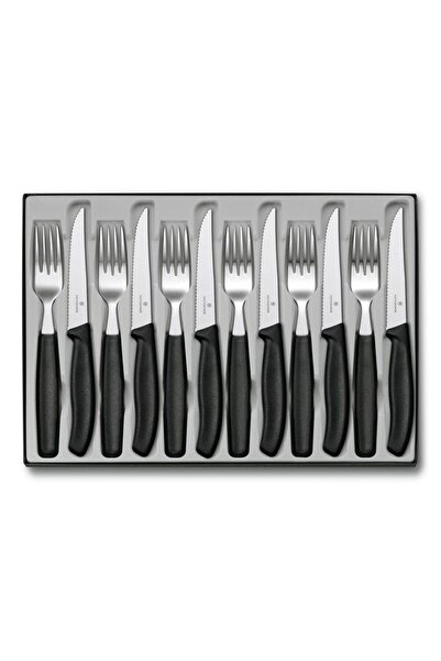 Hype Store Steak Knife with Tableware Cutlery Set, Plastic, Black, 40 X 25 X ...