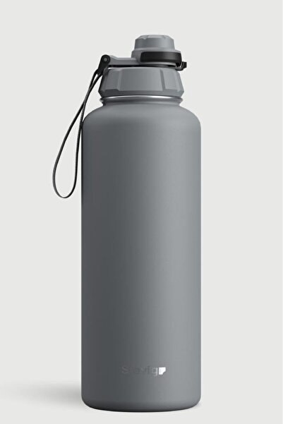 Hype Store Stevig 1 Hand Leak-Proof Leak-Proof Steel Thermos 1500 ml Gray St-253
