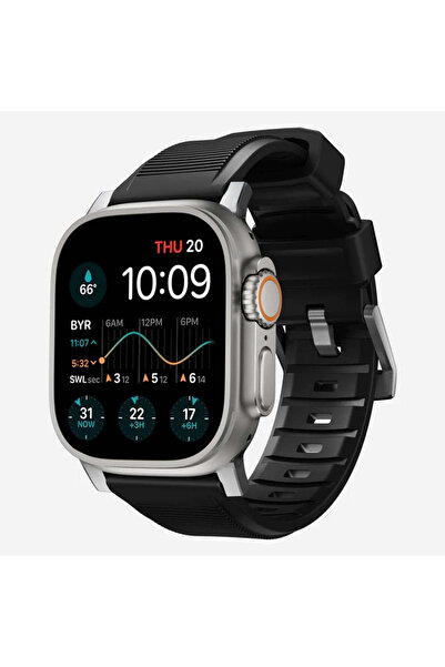 ceptego ساعة أبل المتوافقة مع السلسلة 1/2/3/4/5/6/se/7/8/9 S10-11 و49 مم-45 مم-44 مم-42 مم سلك من السيليكون المتين