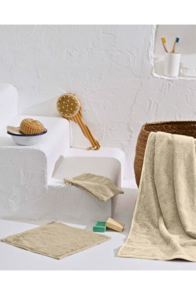 Truva Grup Set of 6 Homelover Towels - Cotton 100%, 500 g/m², 2x 70x135 + 2x 50x90 + 2x 30x30