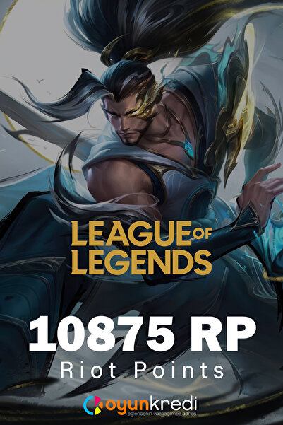 Riot Games League Of Legends 10875 Riot Points