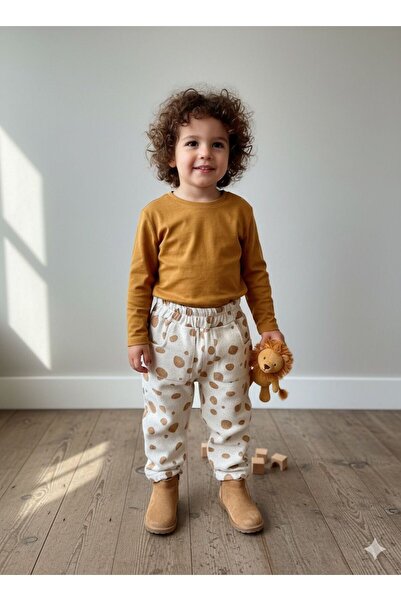 BabyDia Polka Dot Patterned Trousers