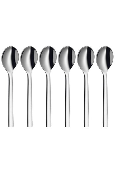 Hype Store Steel 6-Piece Silver Espresso Spoon