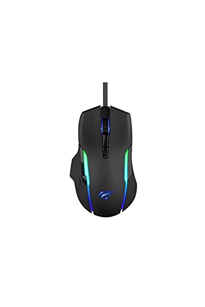 Hype Store ماوس جيم نوت MS1012A سلكي RGB - أسود