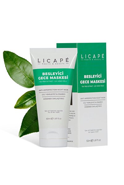 Hype Store Licape-Besleyici Gece Maskesi (Çay Ağacı Özlü)