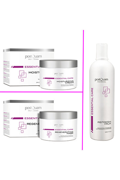 PostQuam Комплект за красота на лице 3 за суха/дехидратирана кожа