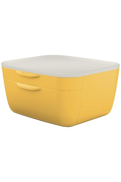 Hype Store Set of 2 drawers with partition, warm yellow, cozy series, 53570019