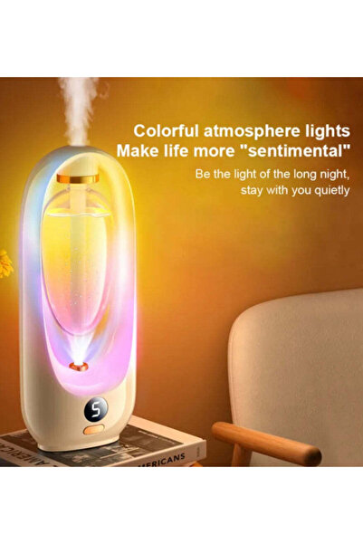 genernic Smart Perfume Diffuser for Home & Office with Gradient Night Light - 6-Speed
