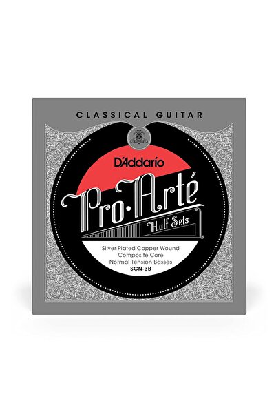 Hype Store مجموعة D'Addario Scn-3B من سلسلة الجيتار الكلاسيكي، Pro Arte، باس ...