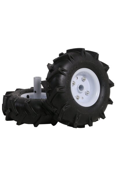 TEXAS Set 2 roti cauciuc 10" pentru motosape Lilli si El-Tex 1800