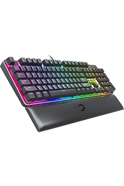 Hype Store لوحة مفاتيح الألعاب الميكانيكية Game Power Ogre RGB 60M Blue Switc...