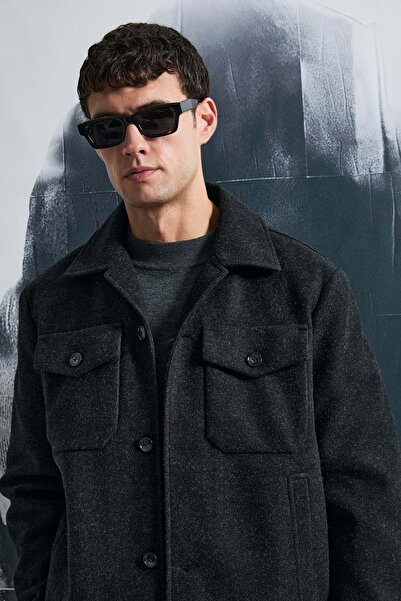 Lufian 112120262 Good Men's Knitted Jacket Black