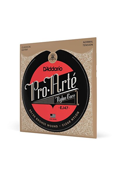 Hype Store مجموعة سلسلة جيتار كلاسيكية D'Addario Ej47، Pro-Arte، 80/20 برونزية