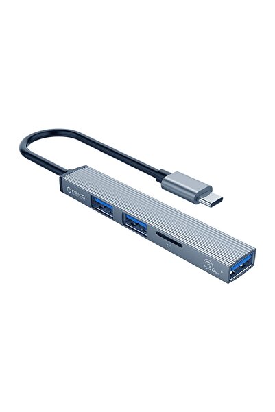 Hype Store Type-C to 3 Port USB 3.0 Multiplexer TF Micro SD Card Reader Hub