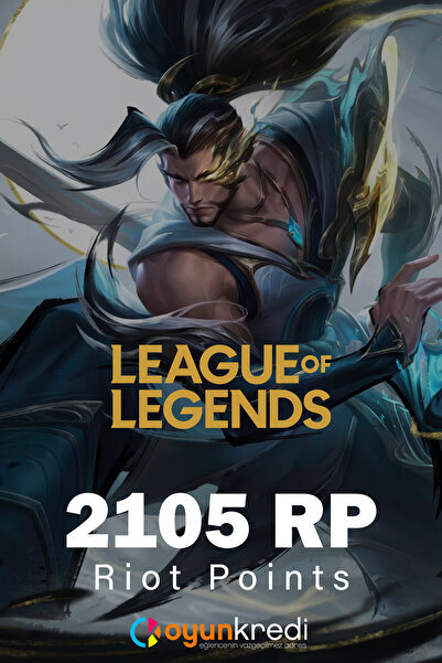 Riot Games League Of Legends 2105 Riot Points