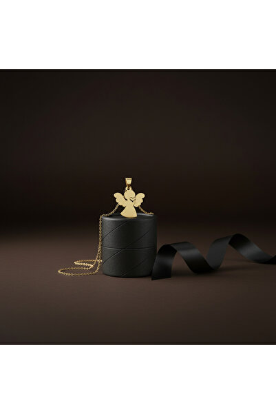 TabiTela 8 ayar altın kolye ucu melek GM5965 0.5 gr