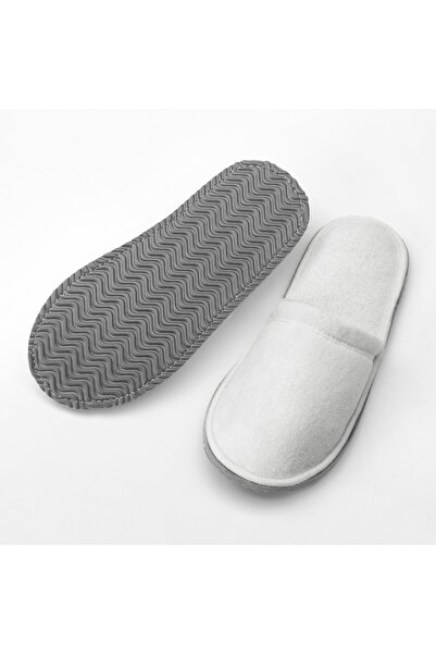 IKEA of Sweden TÅSJÖN Slippers, white, S/M