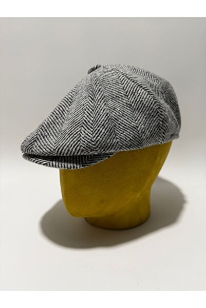 PaminBags Aksesuar Fragmented Fish Scale Beckham Peaky Cap Hat