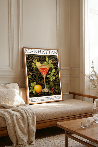 Dekorsiahome Tek Parça Ahşap Çerçeveli Oturma Odası Salon Mutfak Tablosu TK1912