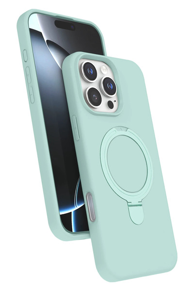 NewFace غطاء حماية ماج سيف من درندز لهاتف آيفون 16 برو ماكس مع حامل - (12311)...