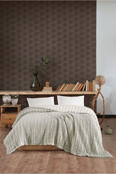 Çulha غطاء سرير من الموسلين مبطن مزدوج من القطن بنسبة 100% من لوكا أداكاي