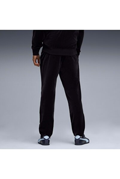 Puma ESS Elevated Velour Pants 689117 Kadife Erkek Eşofman Altı LACİVERT